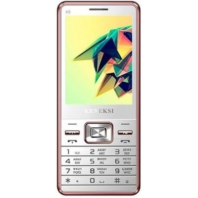 Мобильный телефон Keneksi X5 Dual Sim White